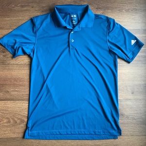 Men’s Adidas Pure Motion Blue Golf Polo Medium EUC